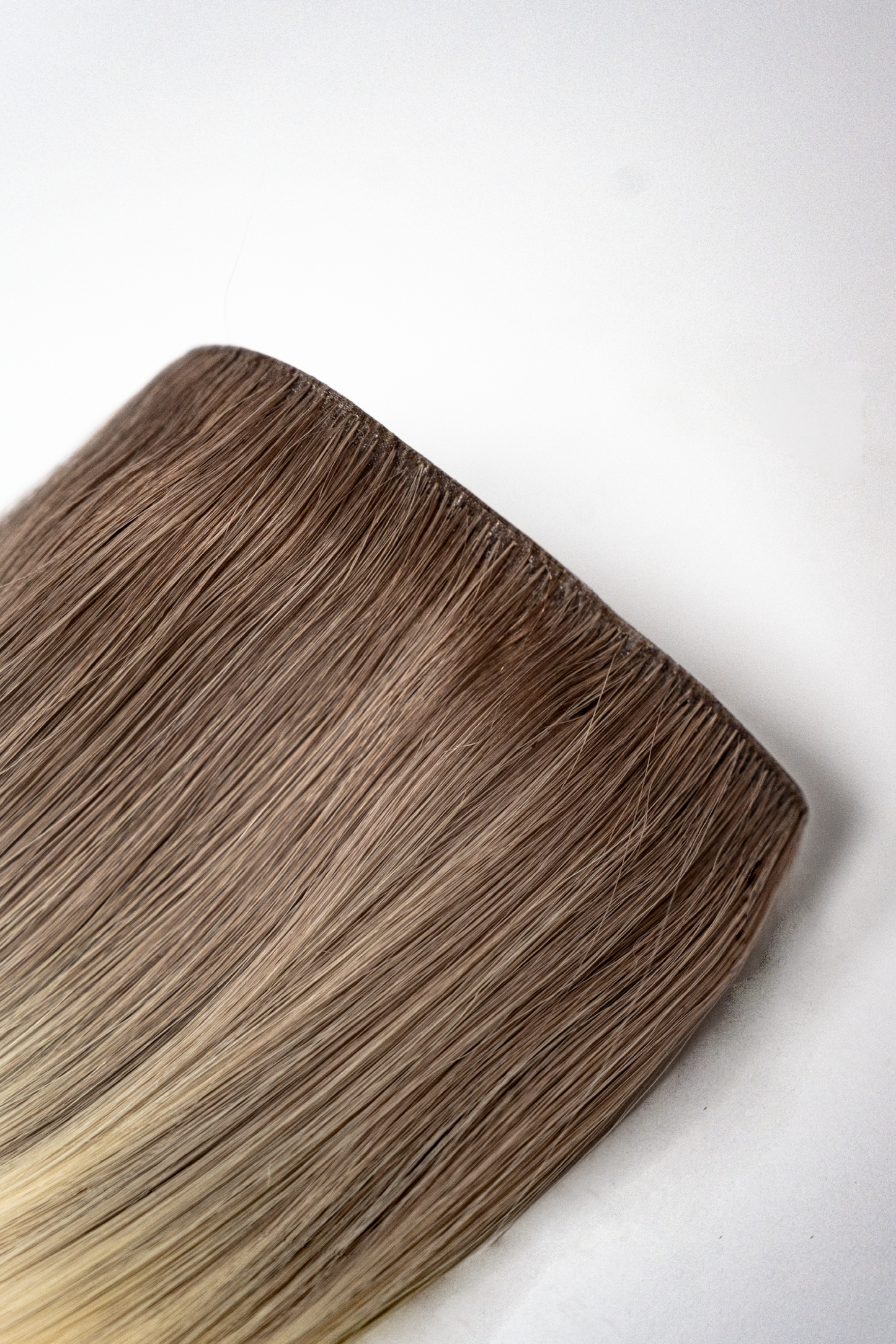 Invisible Tape Hair Extension Technique