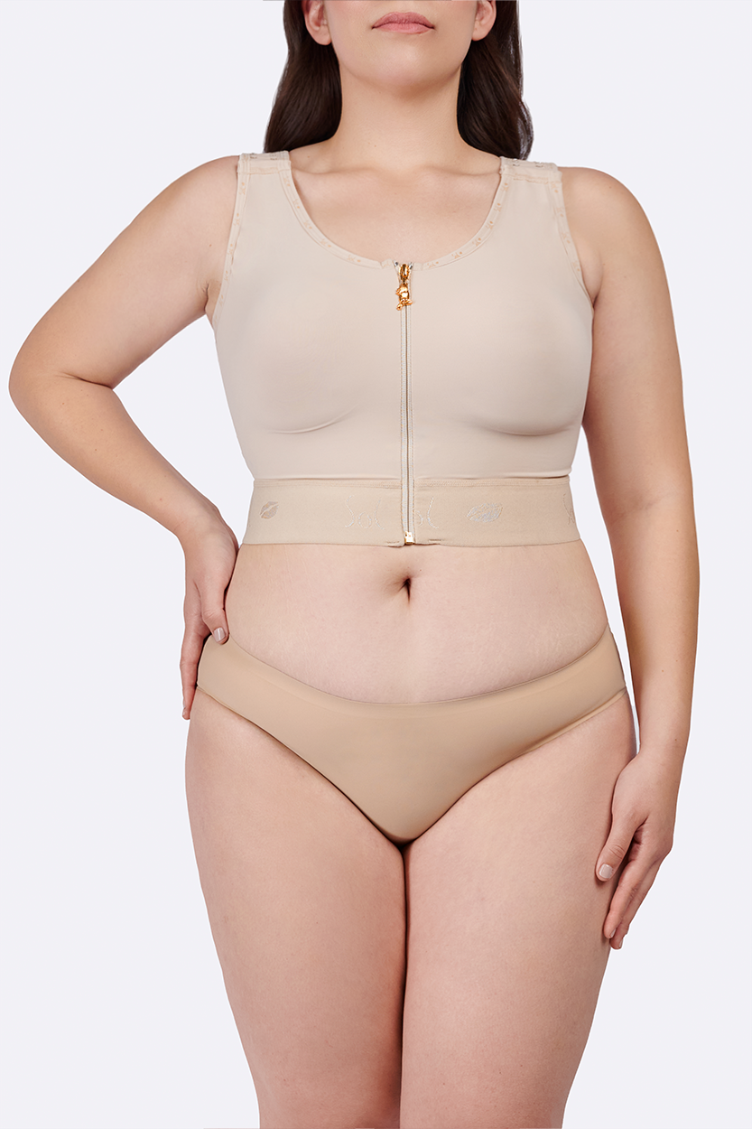 Brasier Moldeador Sirena Invisible con Cierre