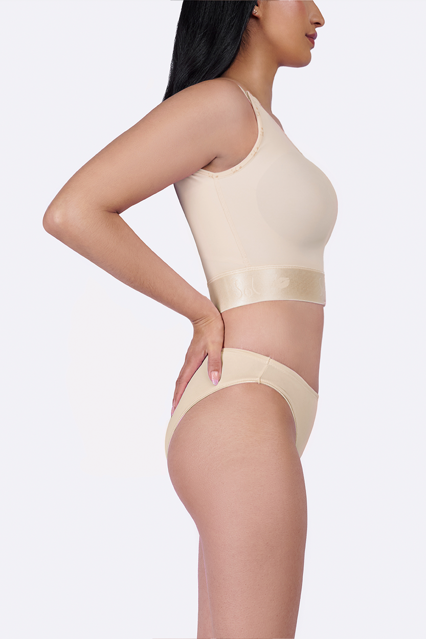 Brasier Moldeador Sirena Invisible con Cierre