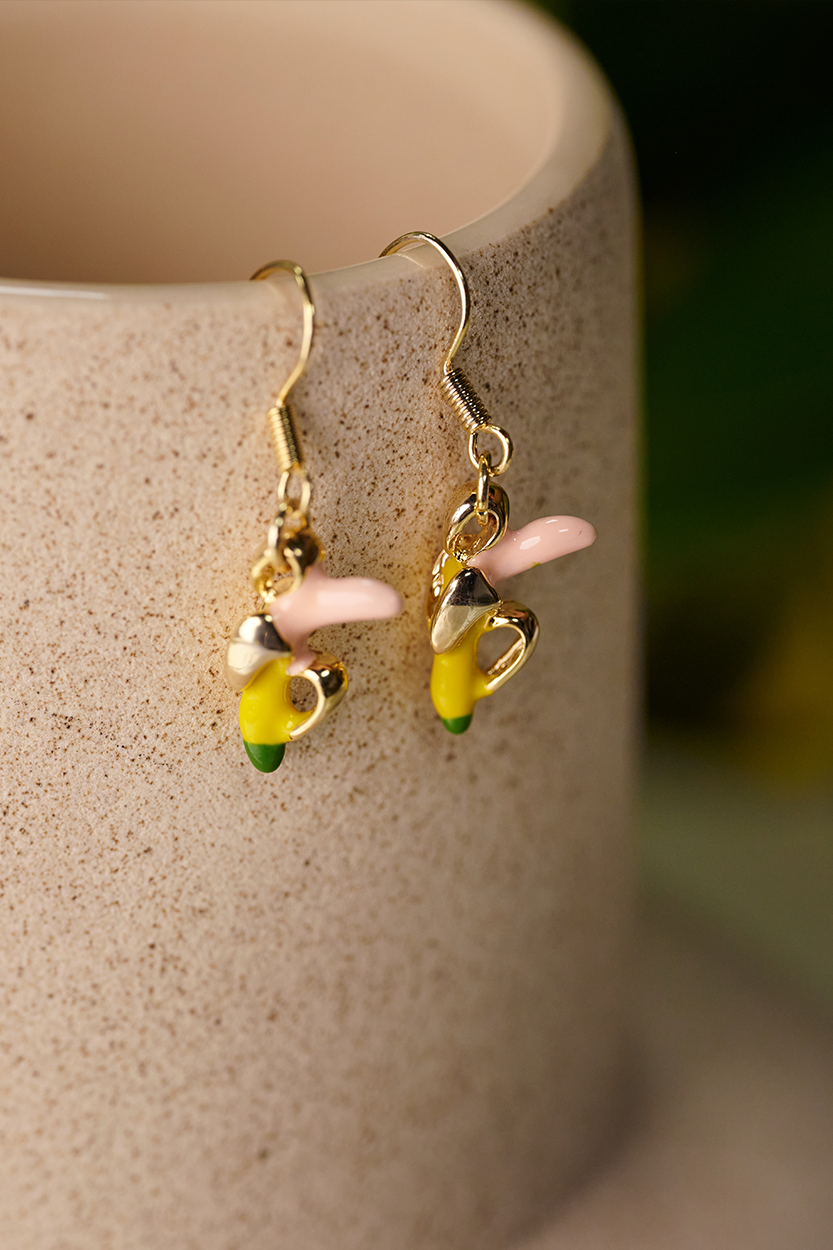 Aretes Banana Chic