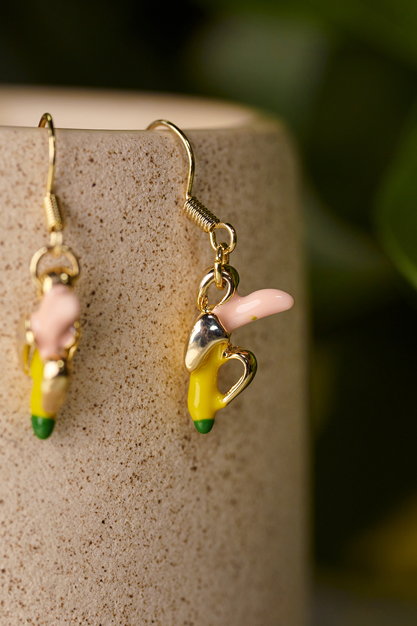 Aretes Banana Chic