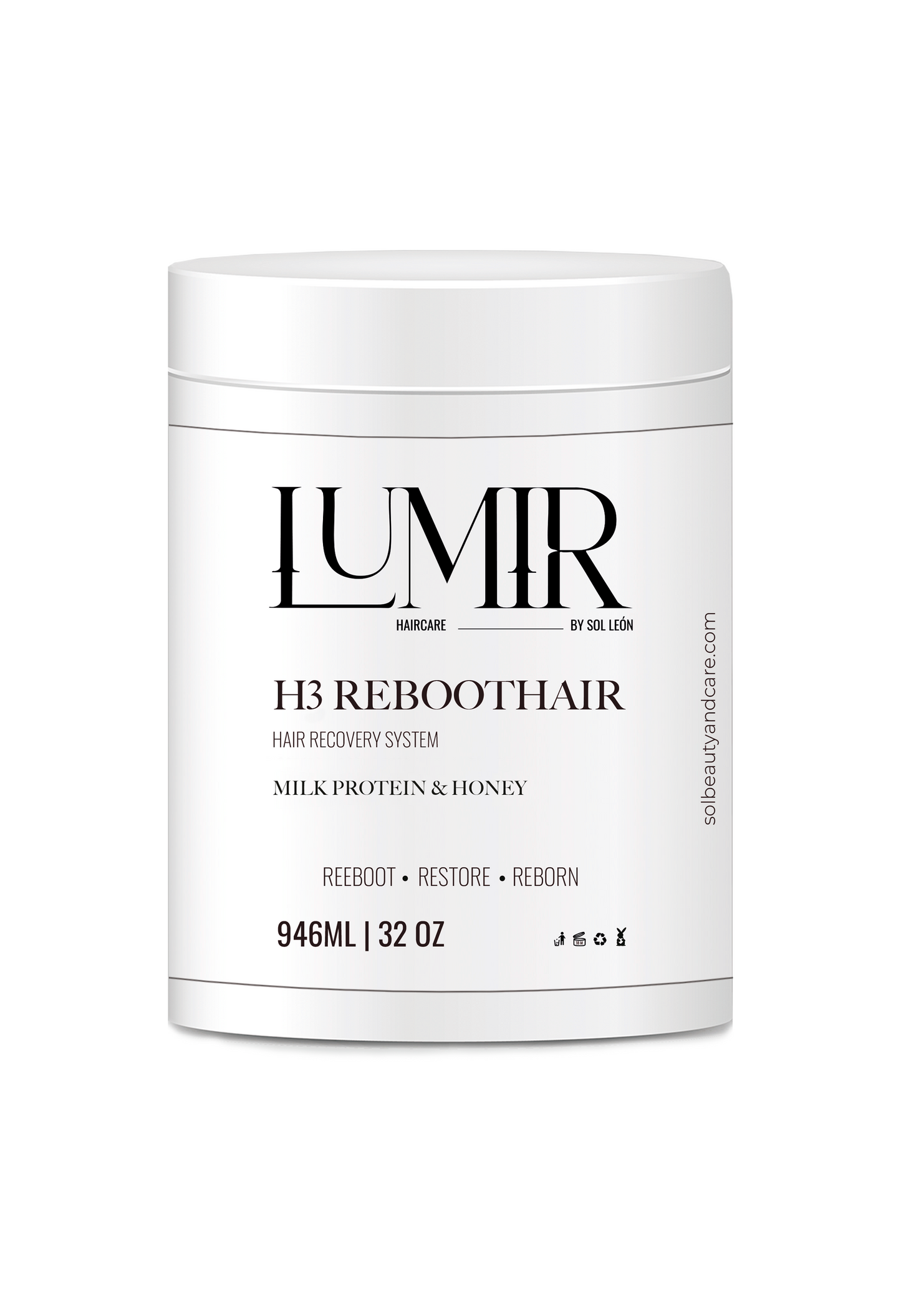 H3 REBOOTHAIR TRATAMIENTO PARA CABELLO A BASE LECHE Y MIEL