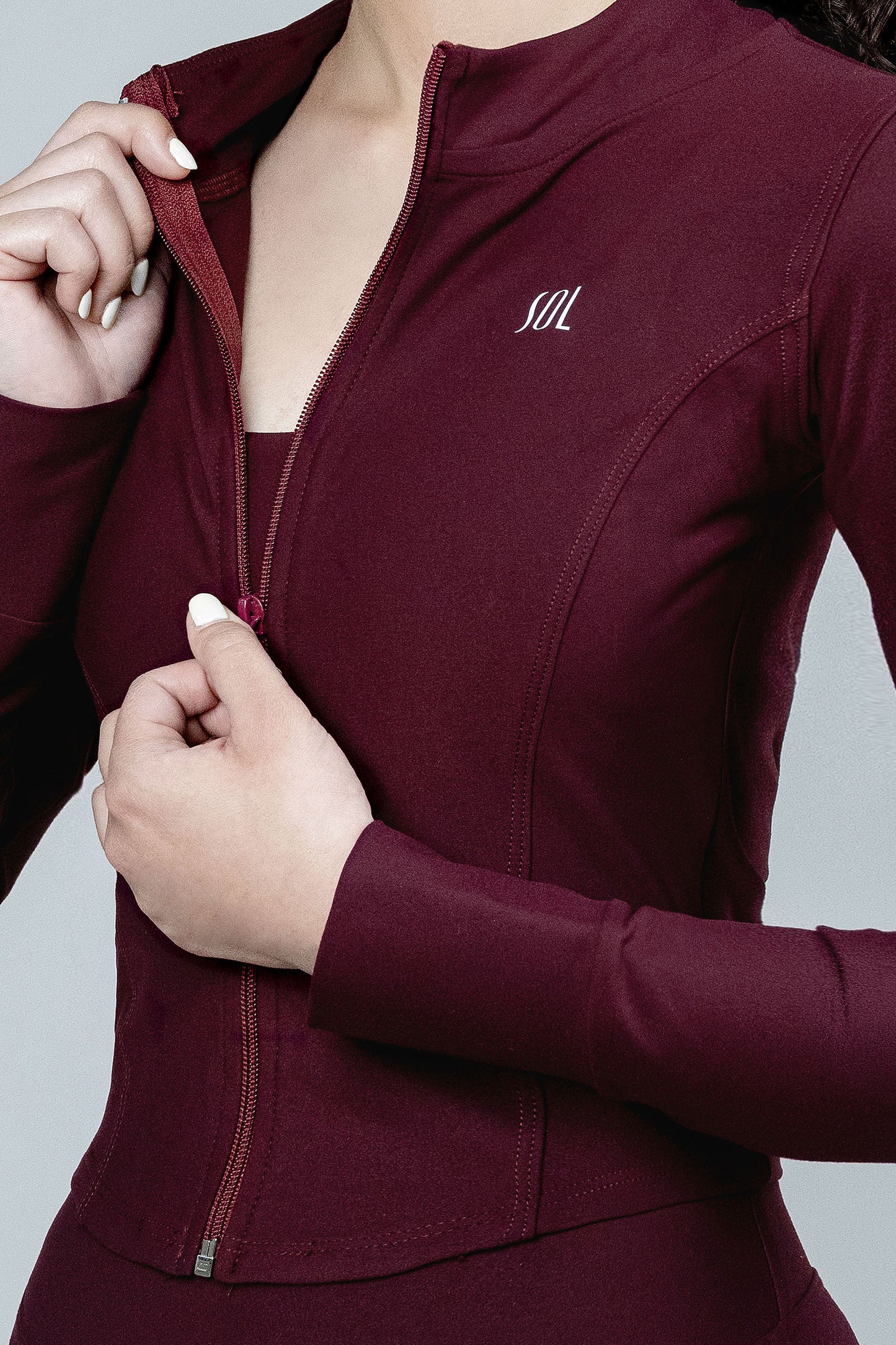 ShapePRO Sherlyn Jacket Burgundy