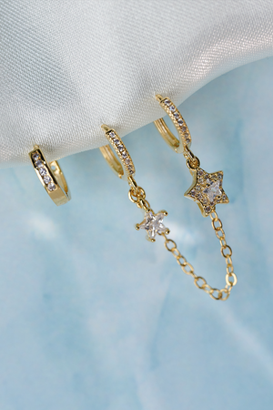 Starlight Chain Earrings