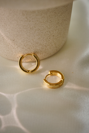 Golden Curve Earrings