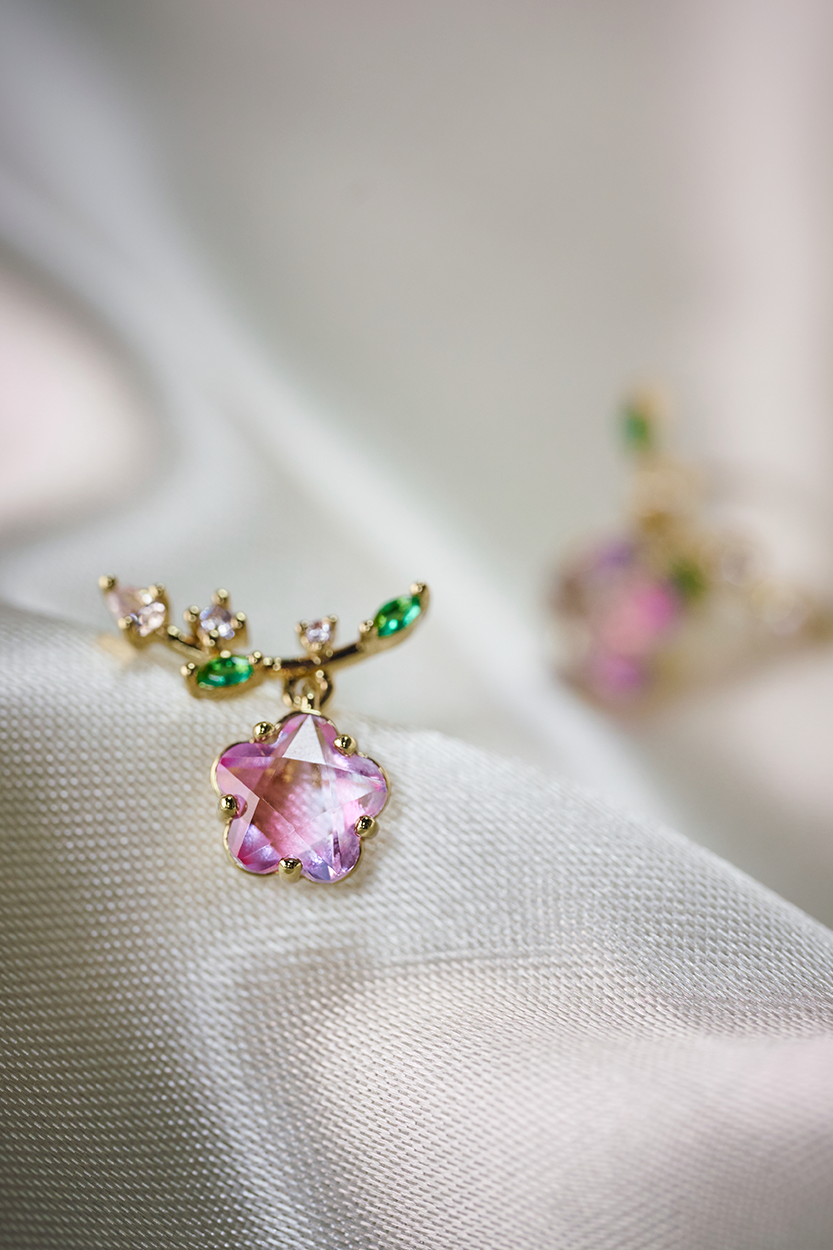 Enchanted Flower Stud Earrings