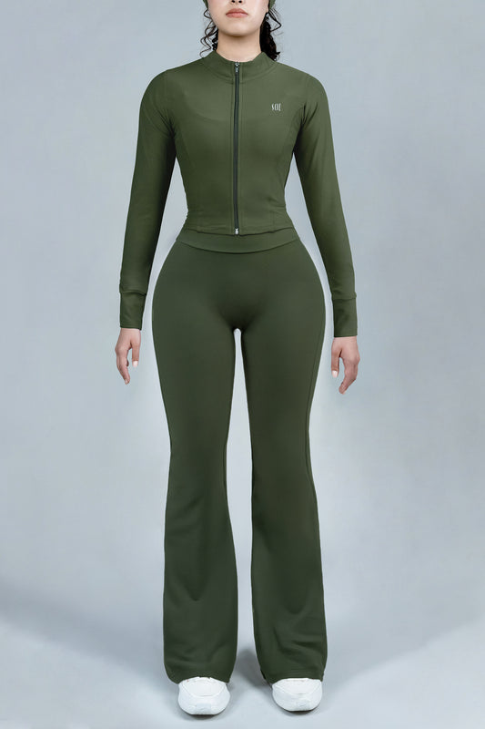 Set ShapePRO Sherlyn Flared Olive Green