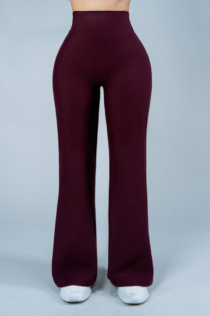 Set ShapePRO Sherlyn Wide-Leg Burgundy