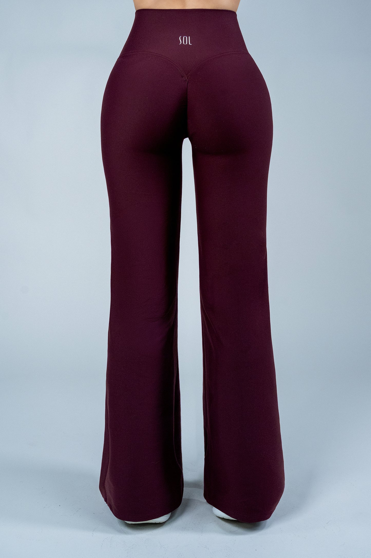 Set ShapePRO Sherlyn Wide-Leg Burgundy