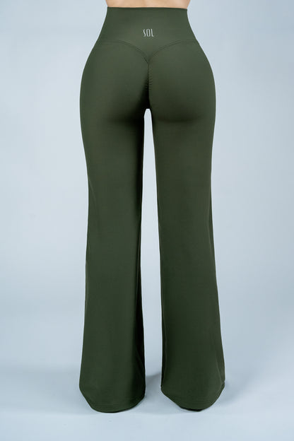 Set ShapePRO Sherlyn Wide-Leg Olive Green