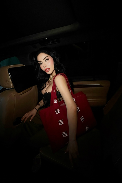 Sol Deluxe Tote Bag Burgundy