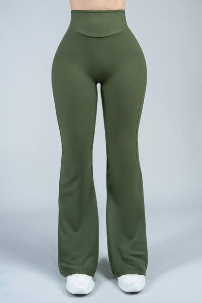 Yoga Leggins ShapePRO Sherlyn Flared Olive