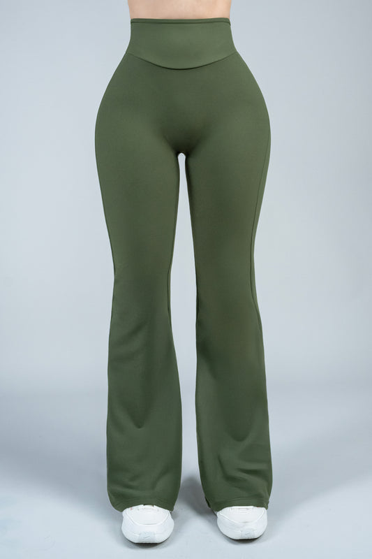 Yoga Leggins ShapePRO Sherlyn Flared Olive