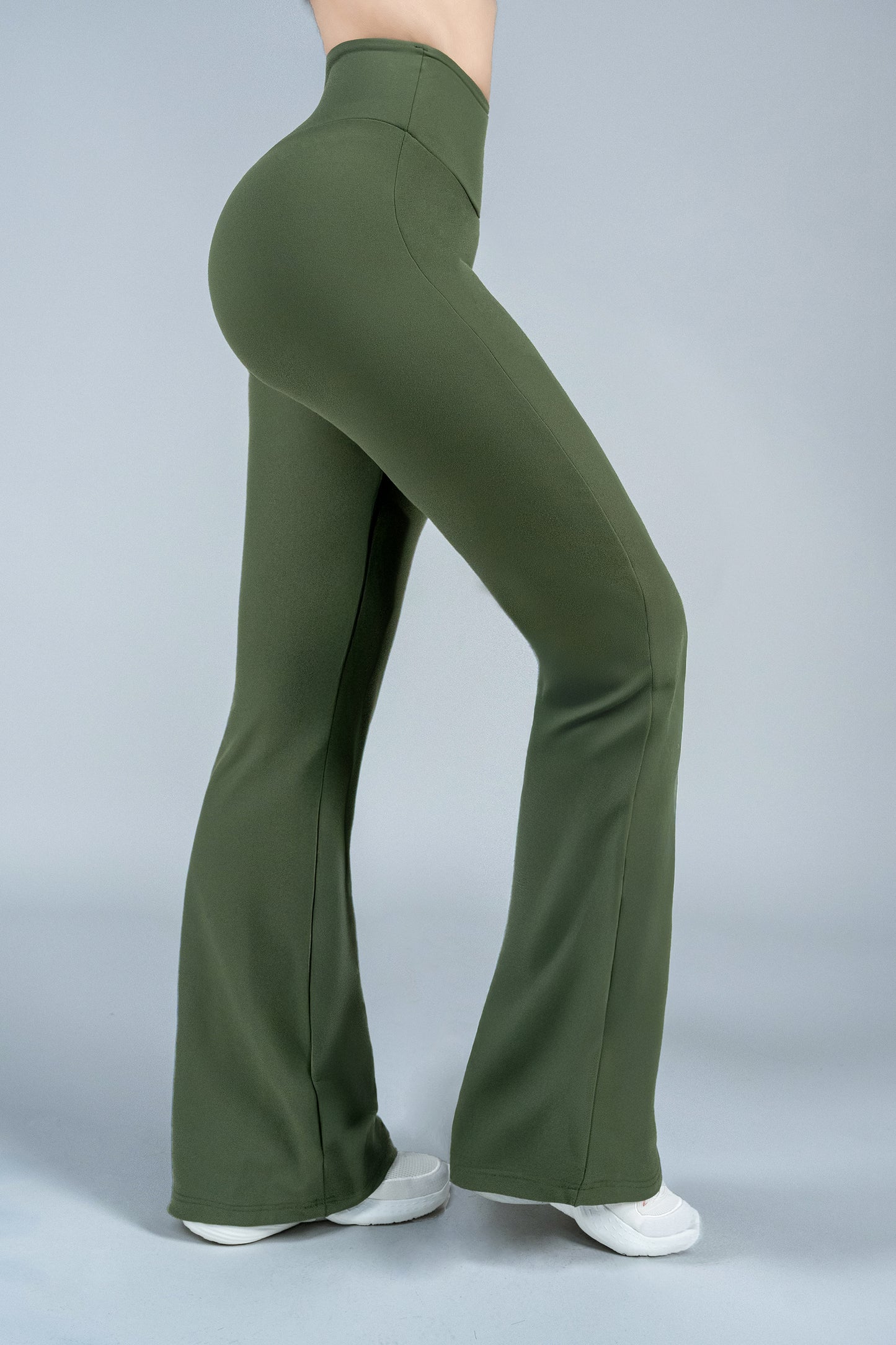 Yoga Leggins ShapePRO Sherlyn Flared Olive