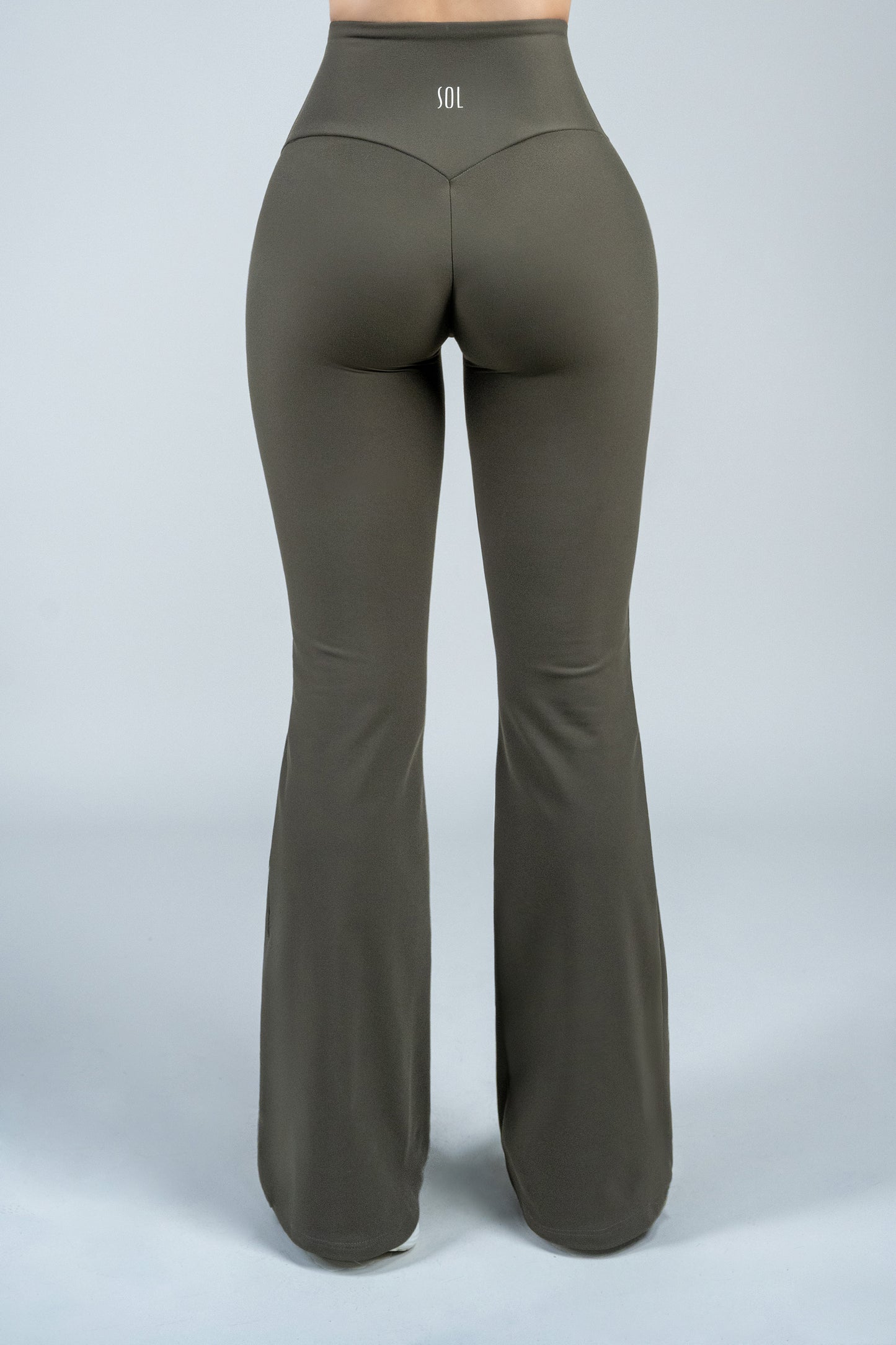 Yoga Leggins ShapePRO Sherlyn Flared Taupe