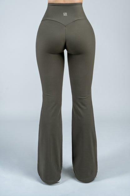 Yoga Leggins ShapePRO Sherlyn Flared Taupe