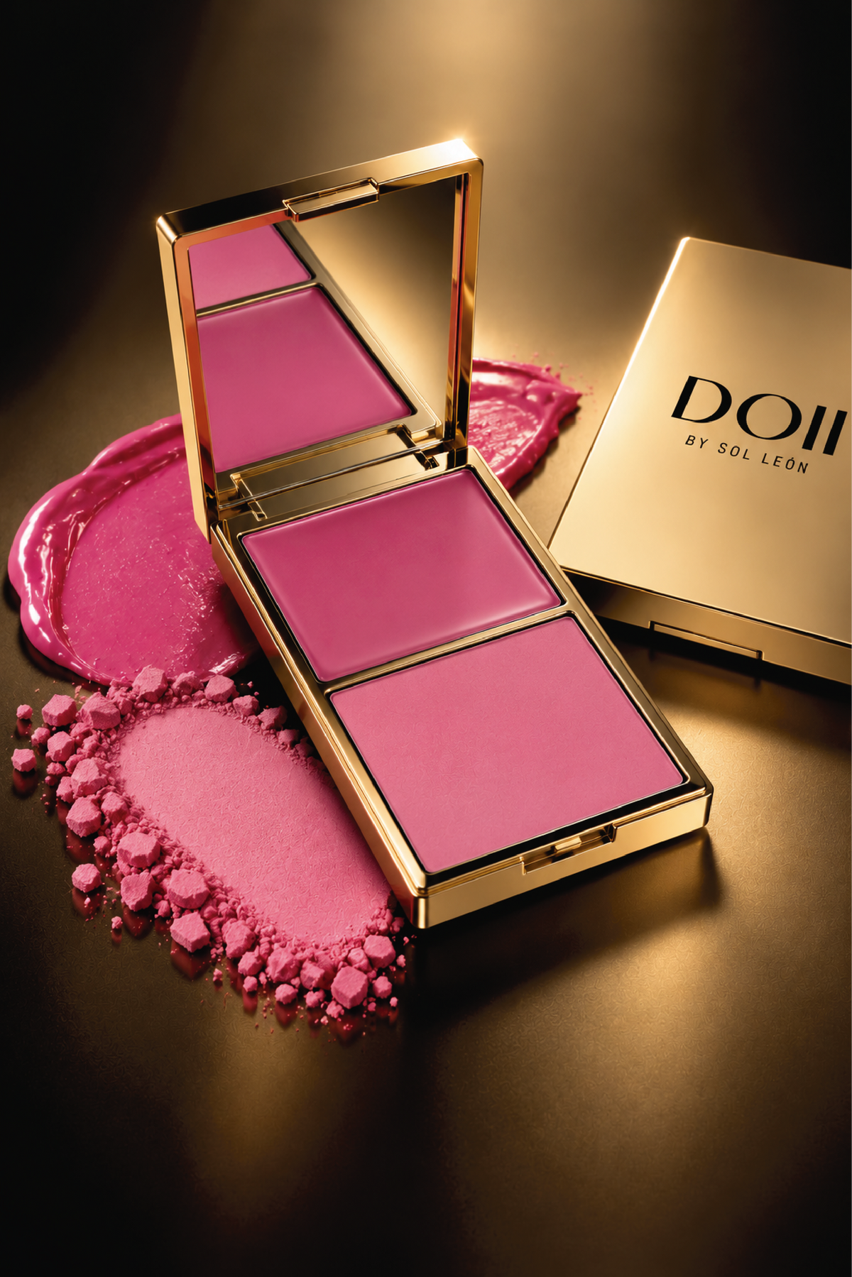 Blush dúo: crema y polvo