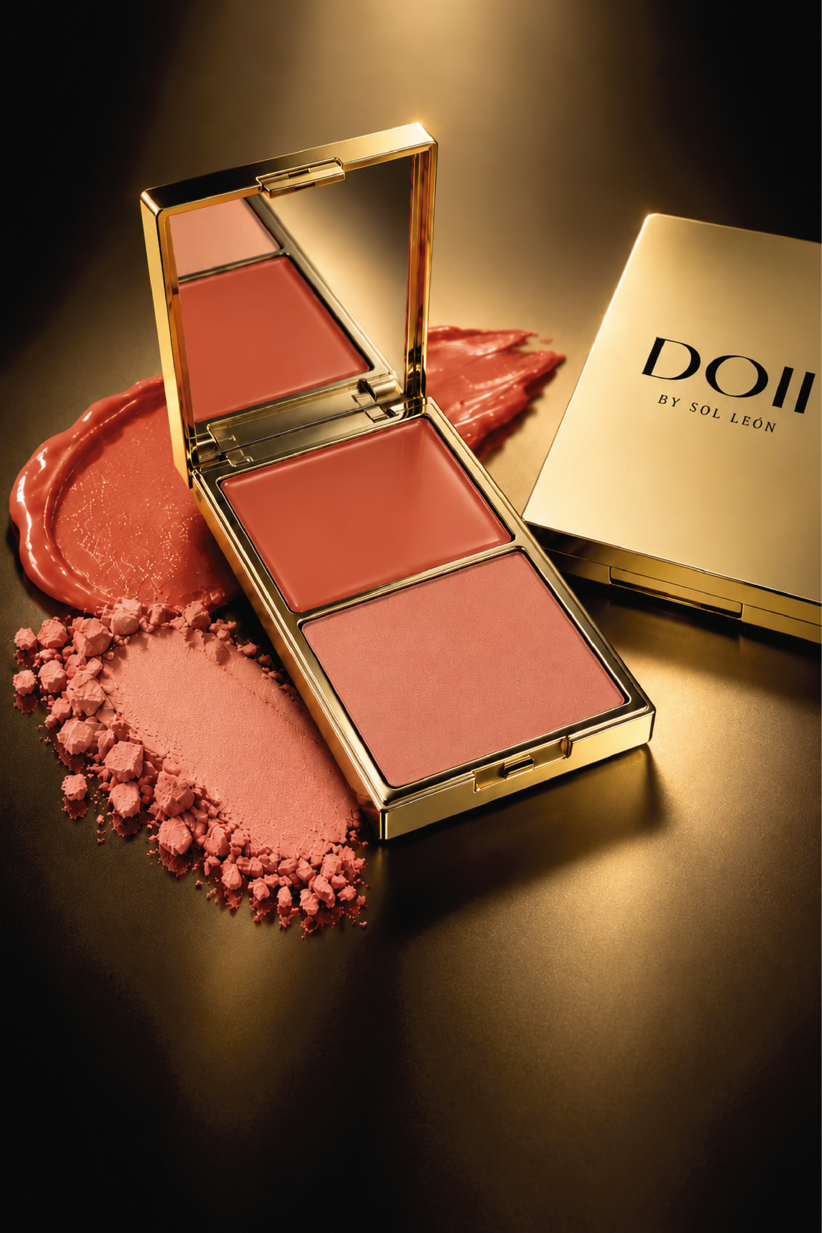 Blush dúo: crema y polvo