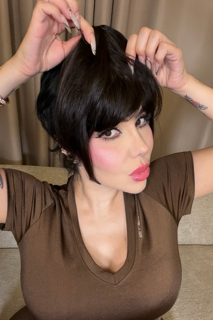 Front Bang Hair Extension: LEÓN