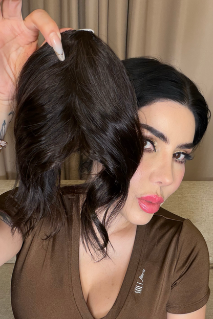 Front Curtain Bangs Hair: Marisol