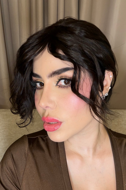 Front Curtain Bangs Hair: Marisol
