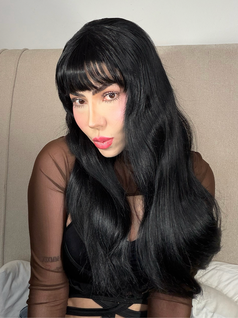 Front Bang Hair Extension: EMMA