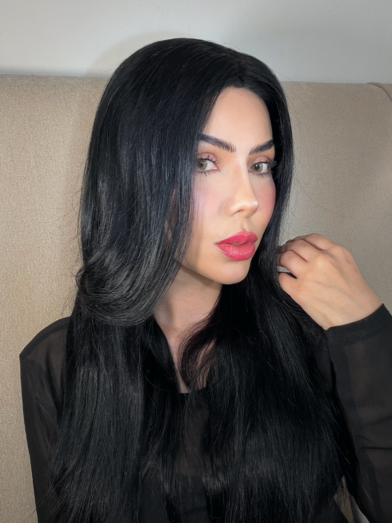 Extensión Superior de Cabello: Lía