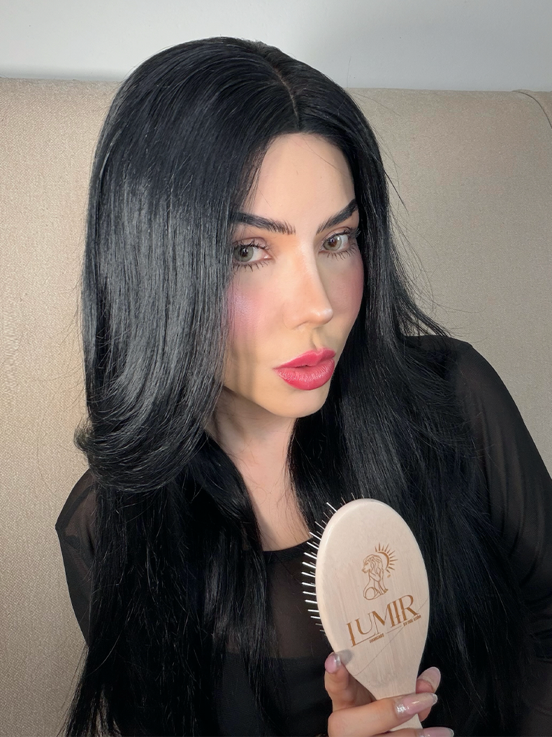 Extensión Superior de Cabello: Lía