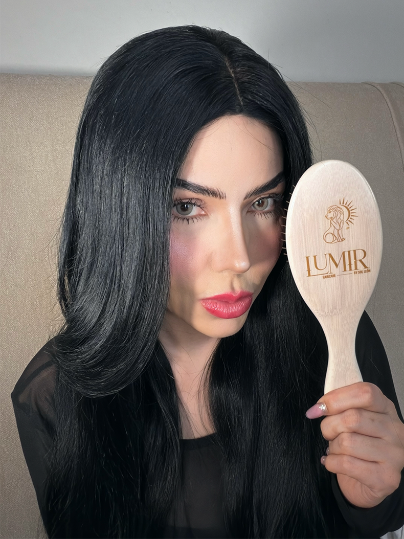 Extensión Superior de Cabello: Lía