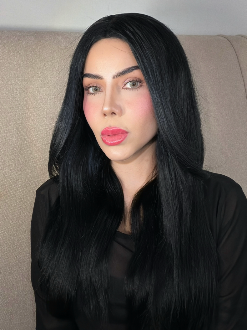 Extensión Superior de Cabello: Lía