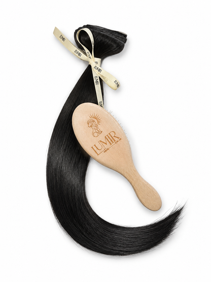 Invisible Tape Hair Extension Technique	