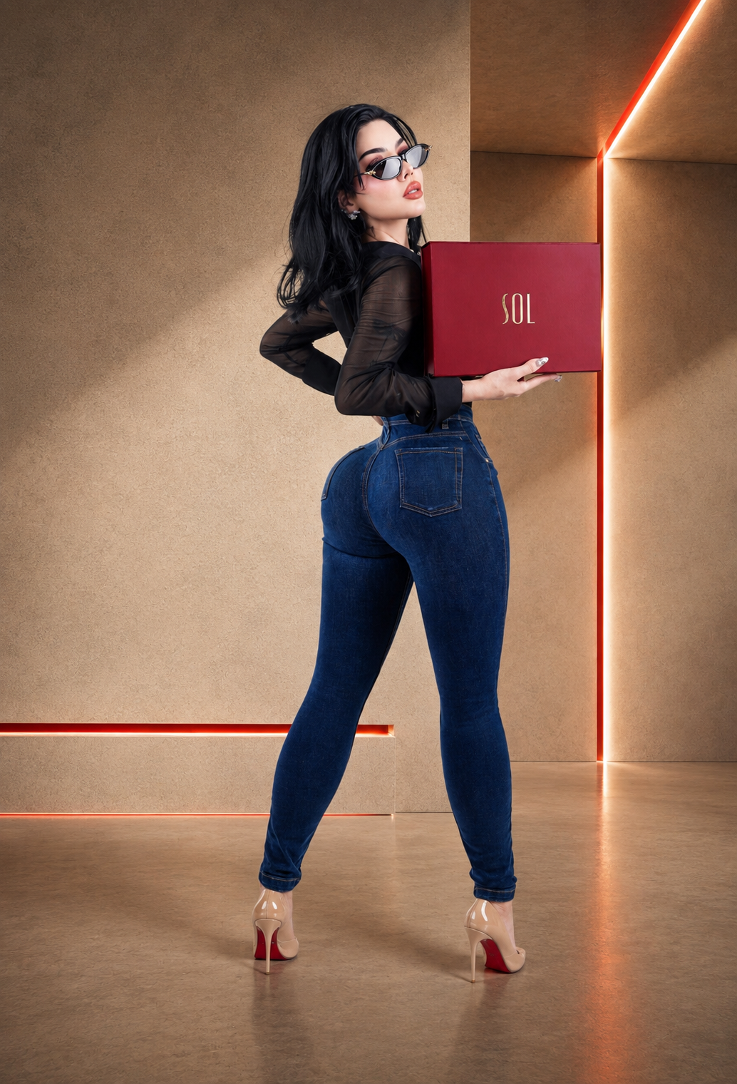 Jeans Crystal Blue