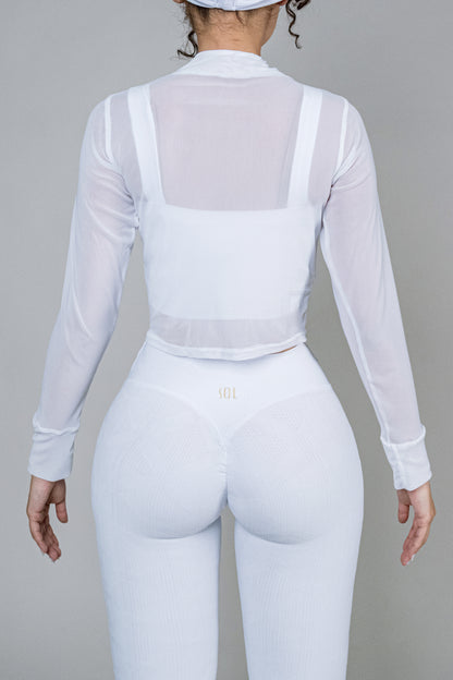 Mesh Victoria White