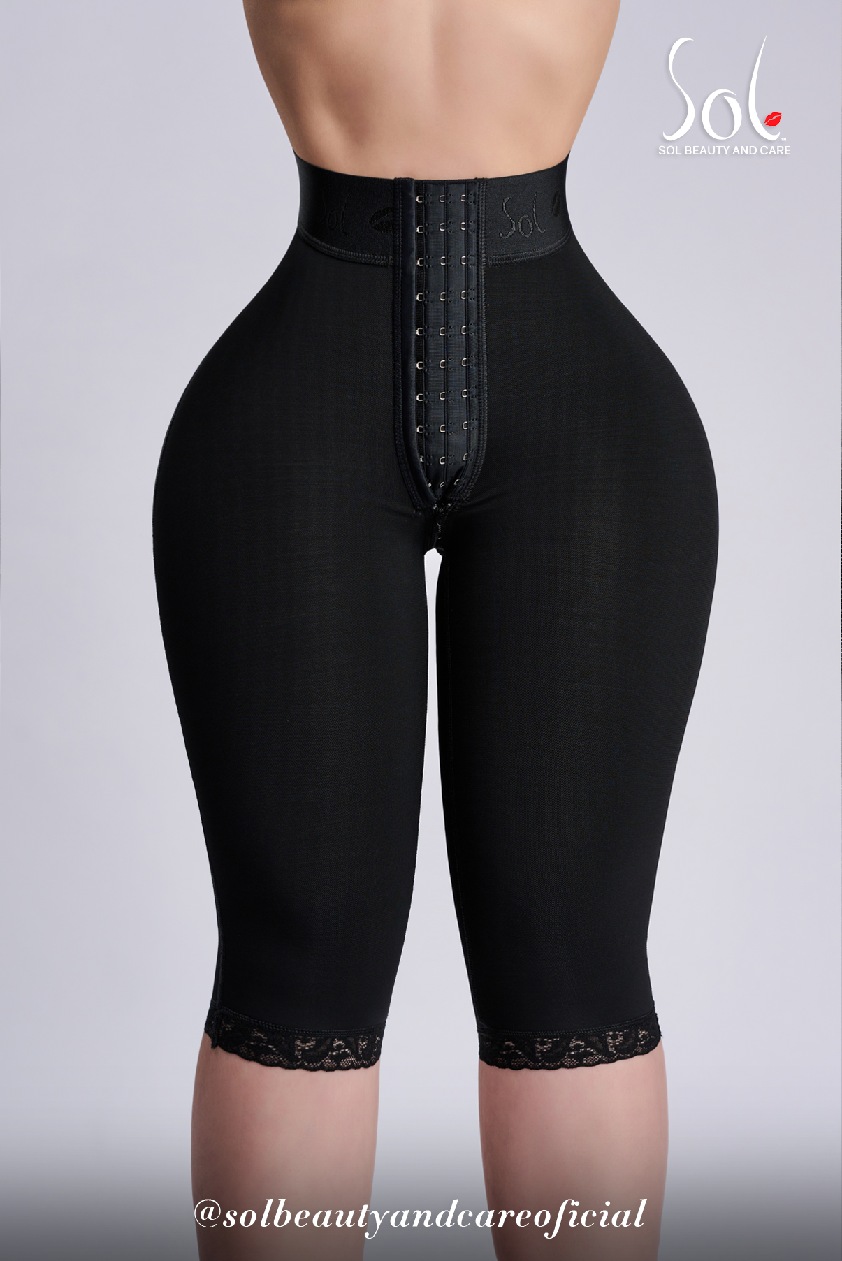Short Sirena Invisible Talle Alto a la Rodilla (SOL Outlet)