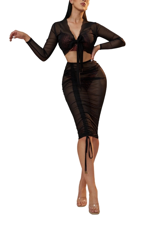 Bikini Skirt Set Wild